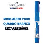 Marcador Recarregável para Quadro Branco Faber Castell - Kit ou Unidade