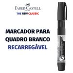 Marcador Recarregável para Quadro Branco Faber Castell - Kit ou Unidade