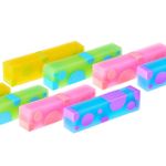 Borracha Cis Transparente Spot Color Super Macia com Efeito Gelatina