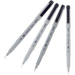 Kit Caneta Técnica Cis Graf Tech - Estojo com 12, 6 ou 4