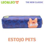 Estojo Tubo Leo&Leo Cachorrinho Panda Pinguim Gamer Fofo