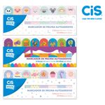 Marcador de Página Adesivo Cis Pastel e Neon - Kit 8 Blocos