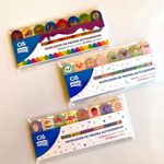 Marcador de Página Adesivo Cis Pastel e Neon - Kit 8 Blocos
