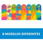 Marcador de Página Adesivo Cis Pastel e Neon - Kit 8 Blocos