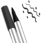 Caneta Pen Brush Stabilo Preta Aquarelável