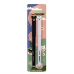Kit Caneta Gel Apagável Fofa Ursinhos - Azul, Preta e Vermelha - LeoLeo - Ponta Ultra Fina 0.7mm