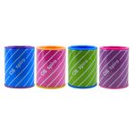 Apontador 2 Furos Cis Spiro Lata Metal - Jumbo e Tradicional