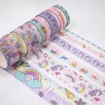 Kit Washi Tape BRW Sereia ou Unicórnio