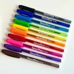 Caneta Newpen Perfumada Pentop Colorida com Cheirinho e Ponta Fina 0.7mm