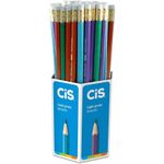 Lápis HB com Borracha Cis Metalic - Tons Metálicos - Kit ou unidade