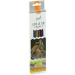 Kit Lápis de Cor BRW Tons Pastel Neon e Metálico