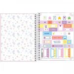 Caderno Colegial Tilibra Happy Capa Dura Espiral - 10 ou 1 Matéria