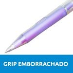 Lapiseira Cis Freezy Tom Pastel 0.7mm - Com Grip Ergonômico e Borracha no Topo