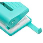 Perfurador de Papel 2 Furos BRW - 15 Folhas - Tom Pastel, Neon e Branco
