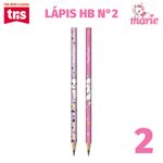 Kit Lápis Tris 2B Princesas Disney, Frozen, Marie, Barbie