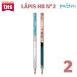 Kit Lápis Tris 2B Princesas Disney, Frozen, Marie, Barbie