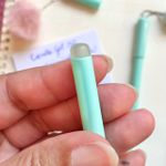 Caneta Apagável BRW Ponta Fina 0.7mm Fofa Coração S2