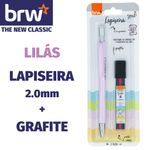 Kit Lapiseira Tom Pastel 2.0mm + Grafite (Preto e Colorido) BRW