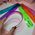 Régua Flexível Leo&Leo Colorida 20cm