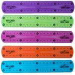 Régua Flexível Leo&Leo Colorida 20cm