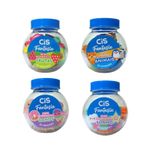 Kit Pote 20 Mini Borrachas Cis Fantasia Fofa - Animais, Candy, Sonho e Frutas, Alfabeto, Dinossauros