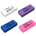 Borracha Mercur Perfumada Flash - Rosa, Azul, Roxa, Branca e Tom Pastel
