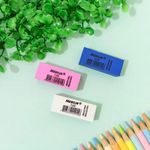 Borracha Mercur Perfumada Flash - Rosa, Azul, Roxa, Branca e Tom Pastel