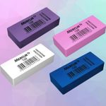 Borracha Mercur Perfumada Flash - Rosa, Azul, Roxa, Branca e Tom Pastel