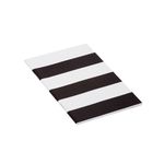 Caderneta Fofa Coração Flores Flamingo Black BRW Pautada Brochura A6 - 40 Folhas