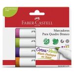 Marcador Quadro Branco Faber Castell Colorido - Kit ou unidade