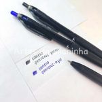Caneta Cis Pentonic Ponta Retrátil 0.7mm - Azul ou Preta - Kit ou Unidade