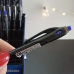 Caneta Cis Pentonic Ponta Retrátil 0.7mm - Azul ou Preta - Kit ou Unidade