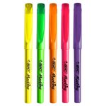 Kit Marca Texto Bic Marking Highlighter Cores Neon