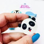 Borracha Fofa Leo&Leo Formas - Pets Comidinhas Panda Pinguim Dino Melancia Donut Picolé