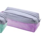 Estojo Nécessaire BRW Tom Pastel - Lilás Verde Rosa