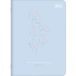Caderno ou Caderneta Tilibra Happy 1/4 ou 1/8 Capa Flexível - Tom Pastel