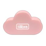 Borracha Fofa Tilibra Nuvem Tom Pastel - Rosa, Azul e Branco