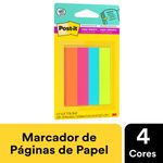 Marcador de Página Adesivo Post-it Flags 4 Cores