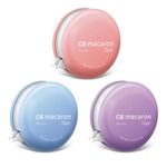 Fita Corretiva Cis Macaron Tons Pastel Rosa, Azul e Lilás 6 Metros
