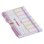 Planner BRW Capa Flexível + Smart Notes Enjoy Tom Pastel