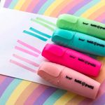 Mini Marca Texto com Cheirinho Tom Pastel Tutti Frutti BRW