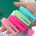 Mini Marca Texto com Cheirinho Tom Pastel Tutti Frutti BRW