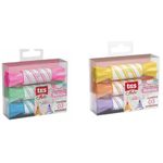 Kit Marca Texto Tris Holic Balinha Ponta Dupla Fofo