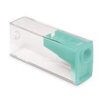 Apontador Faber Castell Tom Pastel Corpo Transparente - Lilás, Rosa, Verde, Azul