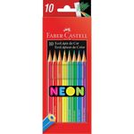 Kit Lápis de Cor Faber Castell - Neon, Pastel, Metálico - 10 Cores cada