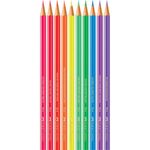 Kit Lápis de Cor Faber Castell - Neon, Pastel, Metálico - 10 Cores cada