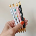 Lapiseira BRW Estampada 2.0mm Fofa - Kit com Grafite ou unidade