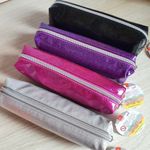 Estojo com Glitter BRW - Pink Roxo Preto