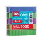 Kit 2000 Mini Grampos Coloridos Tris Holic N° 10