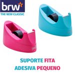 Suporte para Fita Adesiva Pequena BRW - Pink, Turquesa